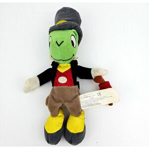 The Disney World Jiminy Cricket Bean Bag Pinocchio Plush 9 inch Stuffed Animal